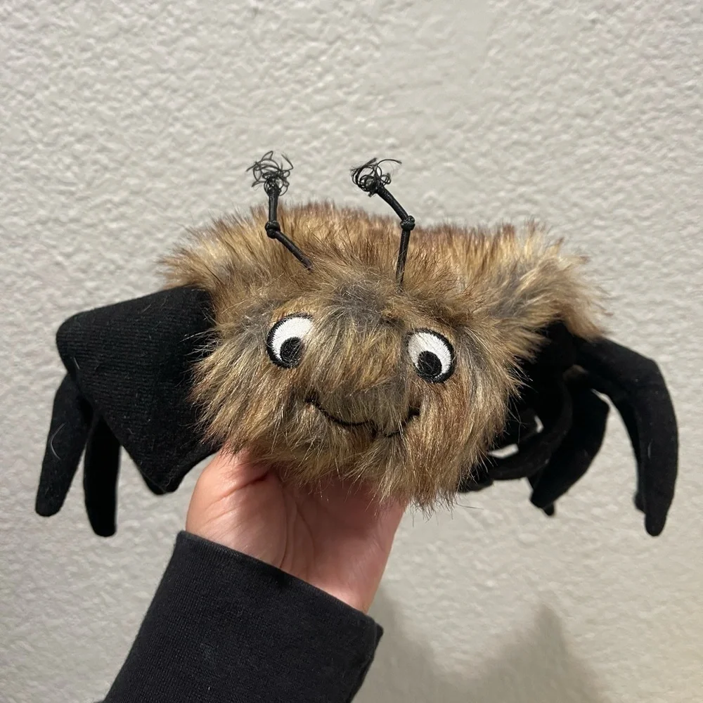Spider Fuzzy Dog Halloween Costume M/L